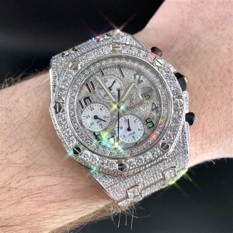 replica iced out audemars piguet|dhgate iced out audemars piguet.